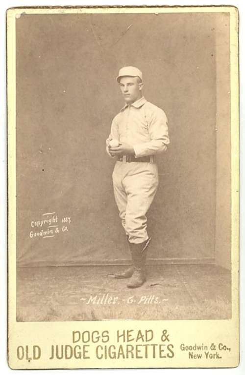 1888 OJ Cabinet Miller Pittsburg